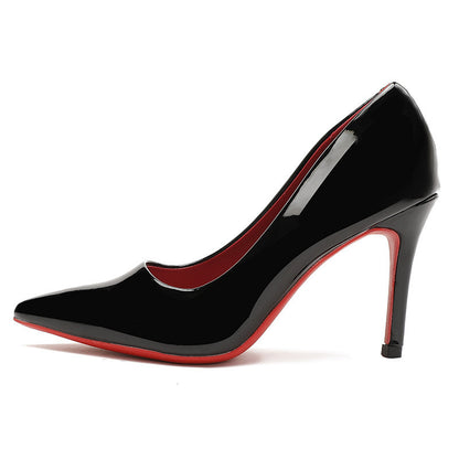 Black high heels