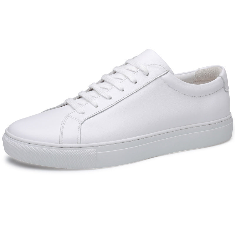 Lage casual sneakers van leer voor heren