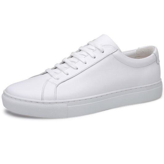 Lage casual sneakers van leer voor heren