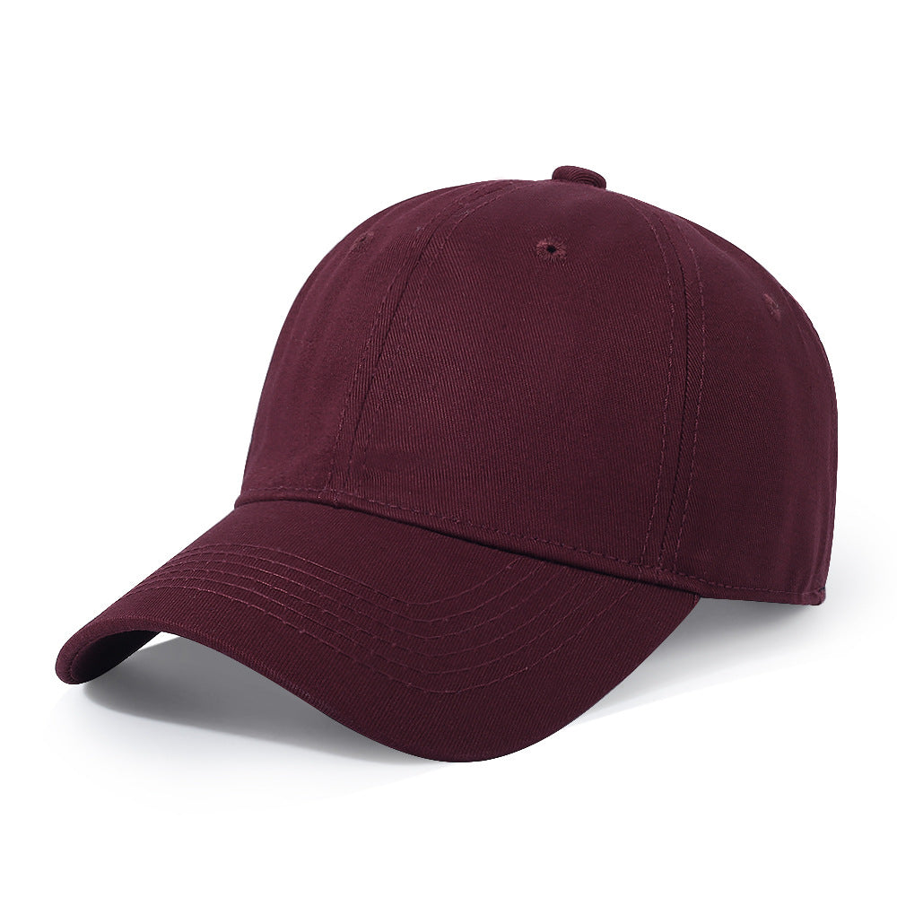 Pure Cotton Soft-Top Baseball Cap