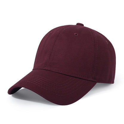 Pure Cotton Soft-Top Baseball Cap