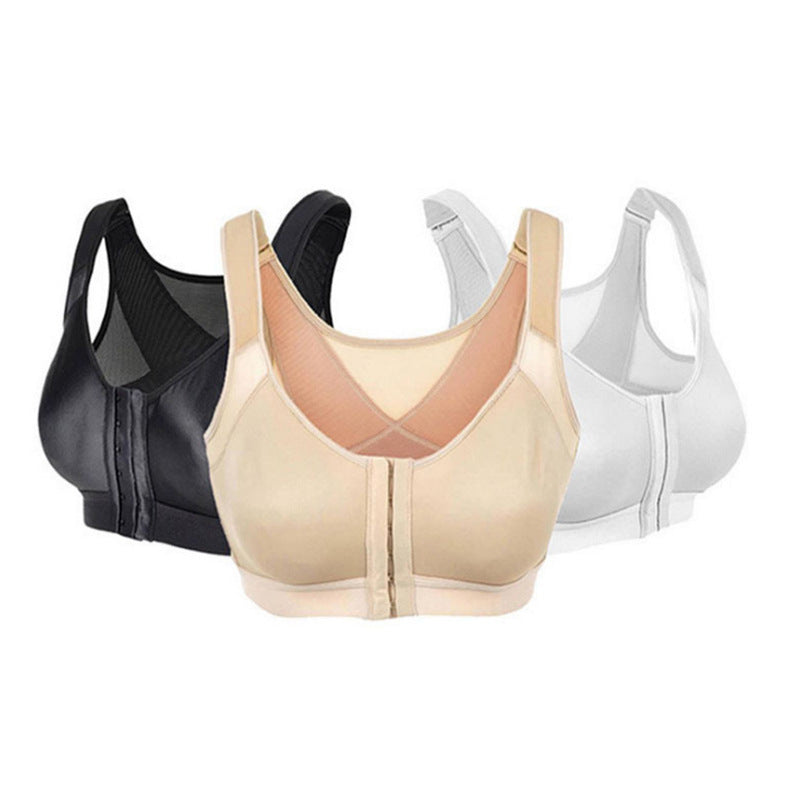 Adjustable Front Closure Sports Bra