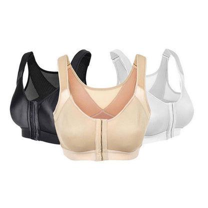 Adjustable Front Closure Sports Bra