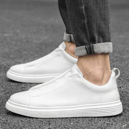 Classic Cowhide Casual Sneakers