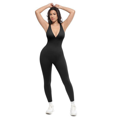 Women's High-Elasticity Slim-Fit Sportswear Set