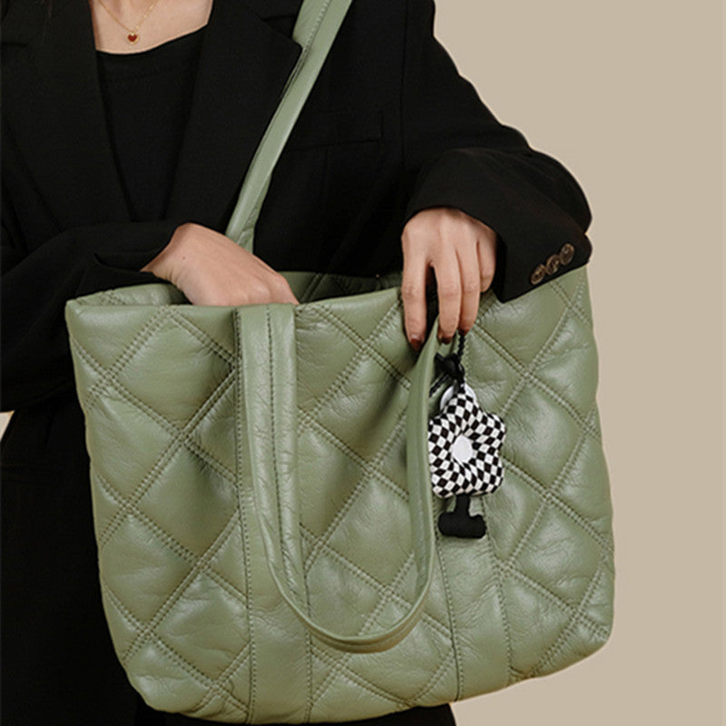 Lichte luxe PU-leren high-end schoudertas