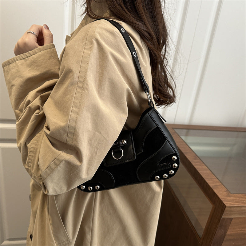 Retro Crossbody Bag with Shoulder Strap