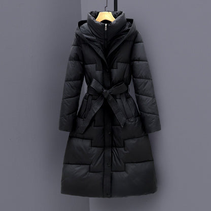 Women's Long Hooded Winter Coat