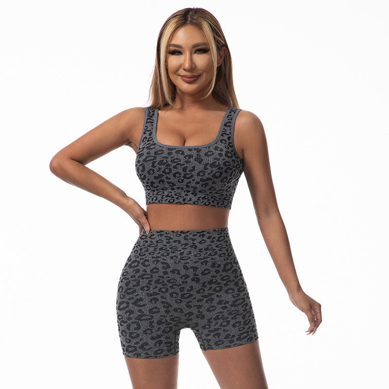 High-Waisted Yoga Set with Tummy Control