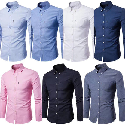 Mens Oxford Long Sleeve Shirt