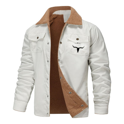 Fleece Lined Casual Jacket