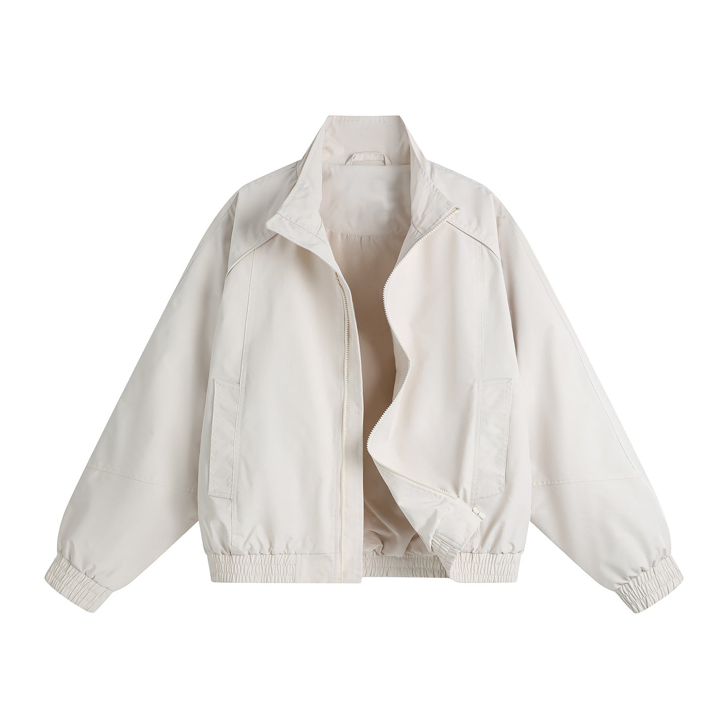 Mens Casual Stand Collar Jacket