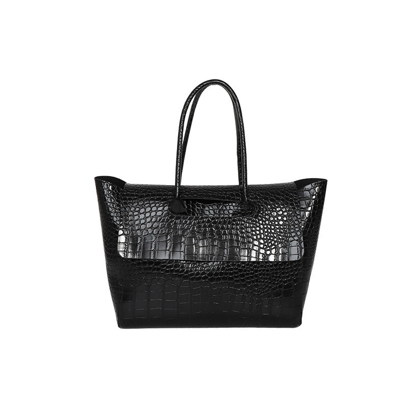 Crocodile Pattern Large Capacity Tote Bag