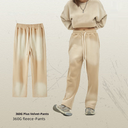 Spray Dyed Distressed Joggers Unisex