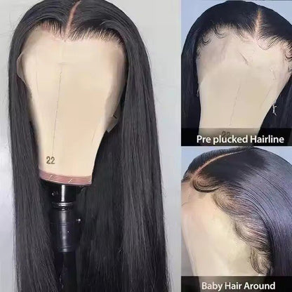 Raw Vietnamese human hair straigth front lace wig