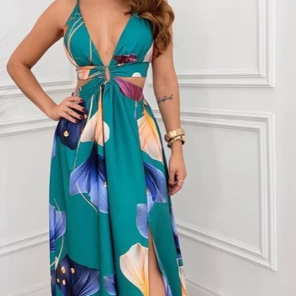 Women Printed Maxi Dress
