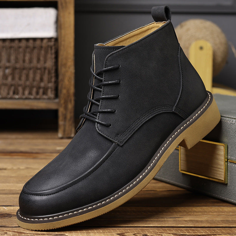 Mens Classic Leather Boots