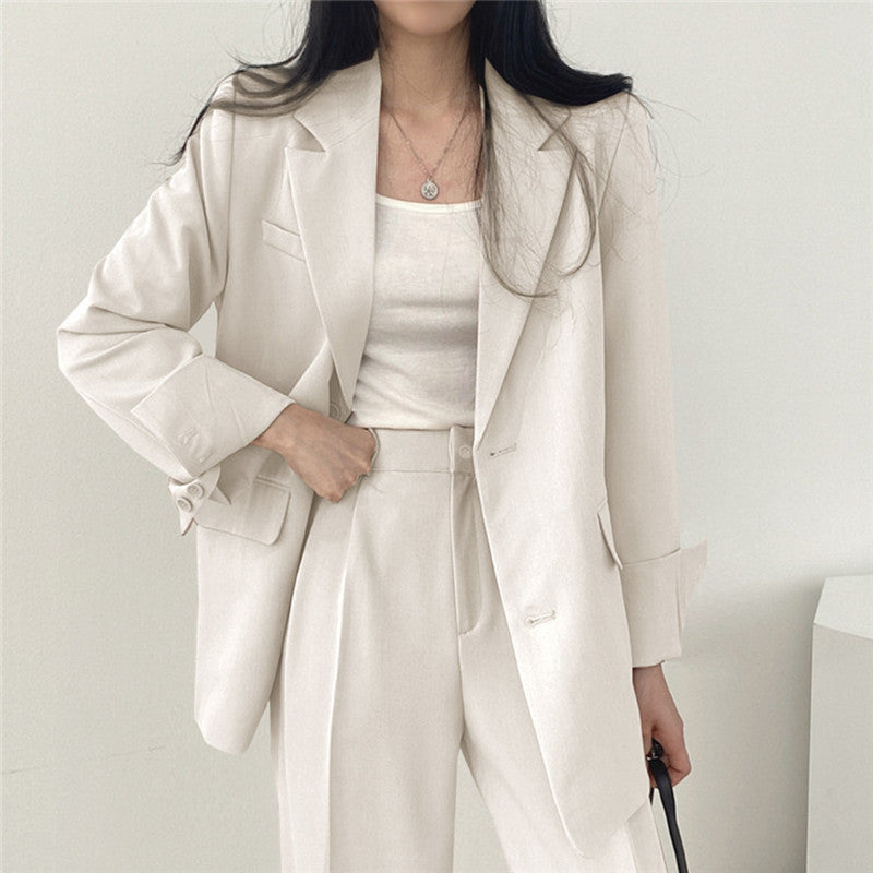 Women's Chic Suit Jacket and Pants Set