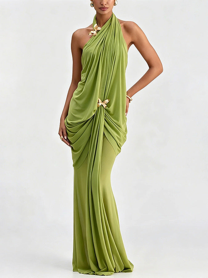 Off-Shoulder Butterfly Bodycon Dress