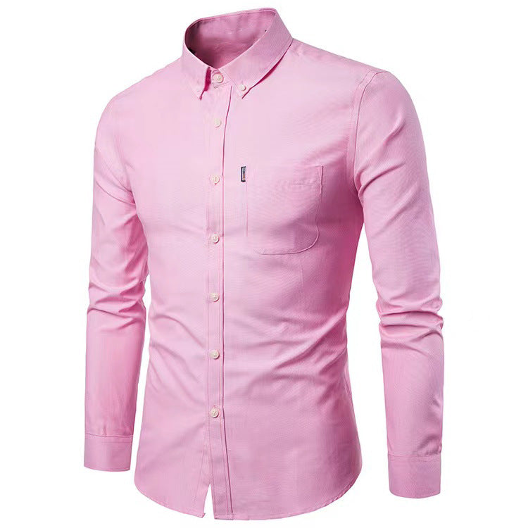 Mens Oxford Long Sleeve Shirt