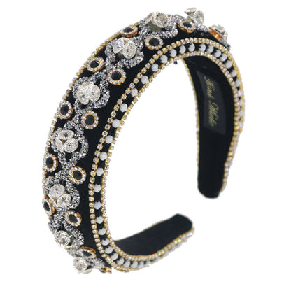 Luxe diamanten hoofdband in Europese en Amerikaanse hofstijl
