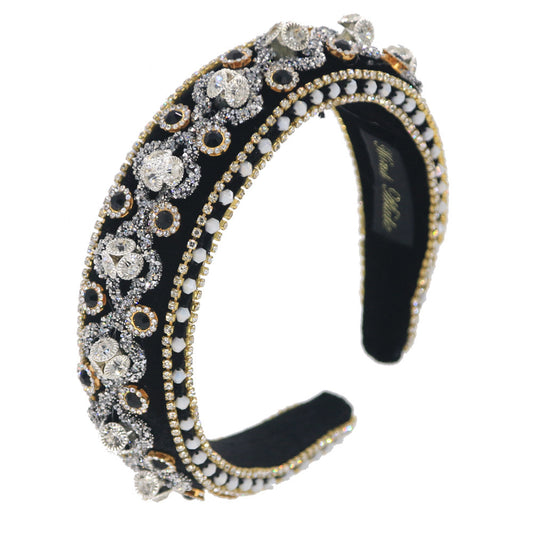 Luxe diamanten hoofdband in Europese en Amerikaanse hofstijl