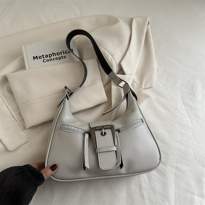 Retro Crescent Shoulder Bag