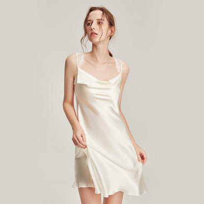 Silk Sling Nightgown French Style