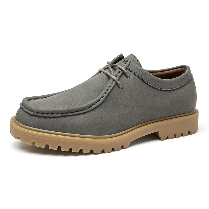 Mens Classic Leather Derby Shoes