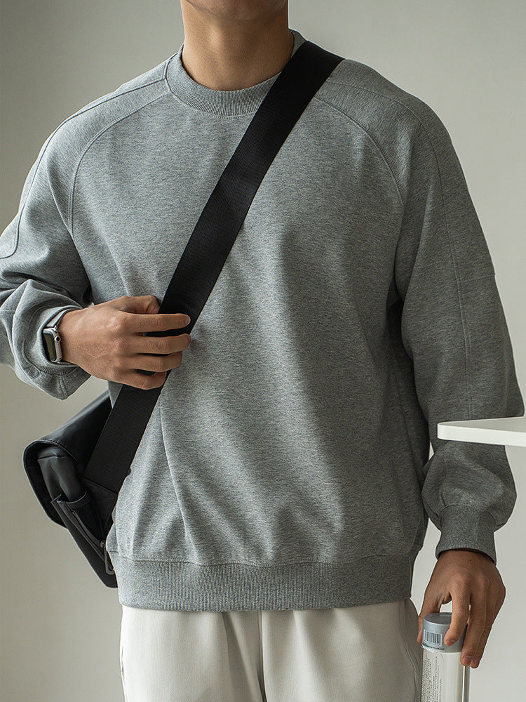Sweatshirt met ronde hals en lange mouwen