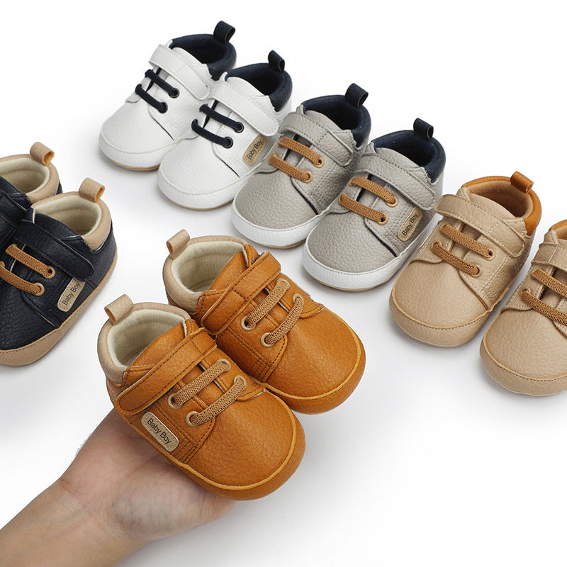 Baby Toddler Sports Shoes Soft Sole Breathable Velcro Walking Shoes