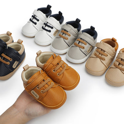 Baby Toddler Sports Shoes Soft Sole Breathable Velcro Walking Shoes