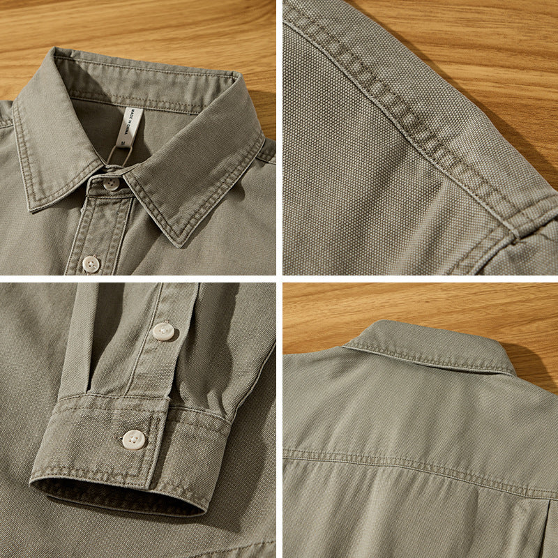 Men's Loose Fit Versatile Blouse top