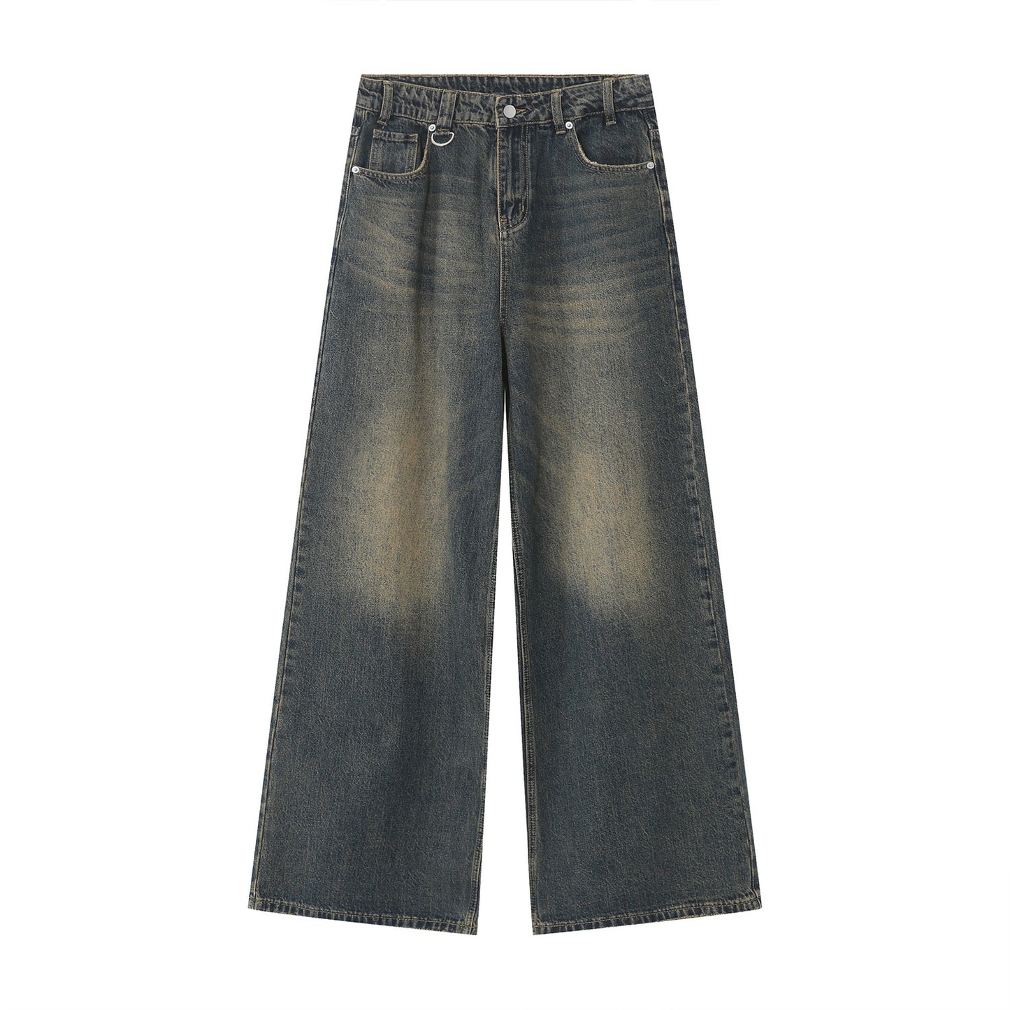 Retro jeans met wijde pijpen voor heren