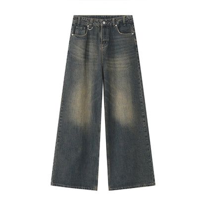 Retro jeans met wijde pijpen voor heren