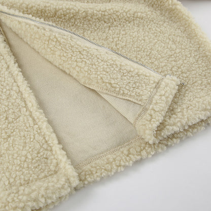 Europese en Amerikaanse herfst-winter Berber fleecejas