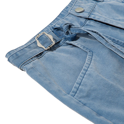 Pleated wide leg pants