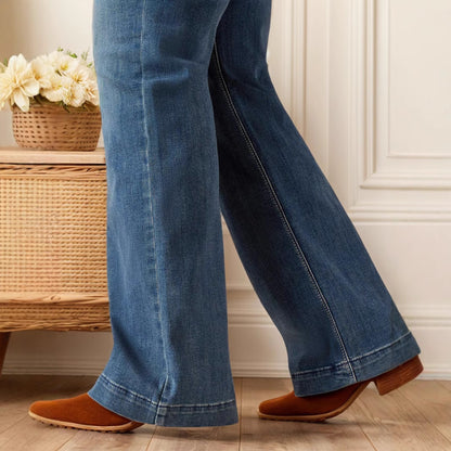 Amerikaanse bootcut jeans voor dames