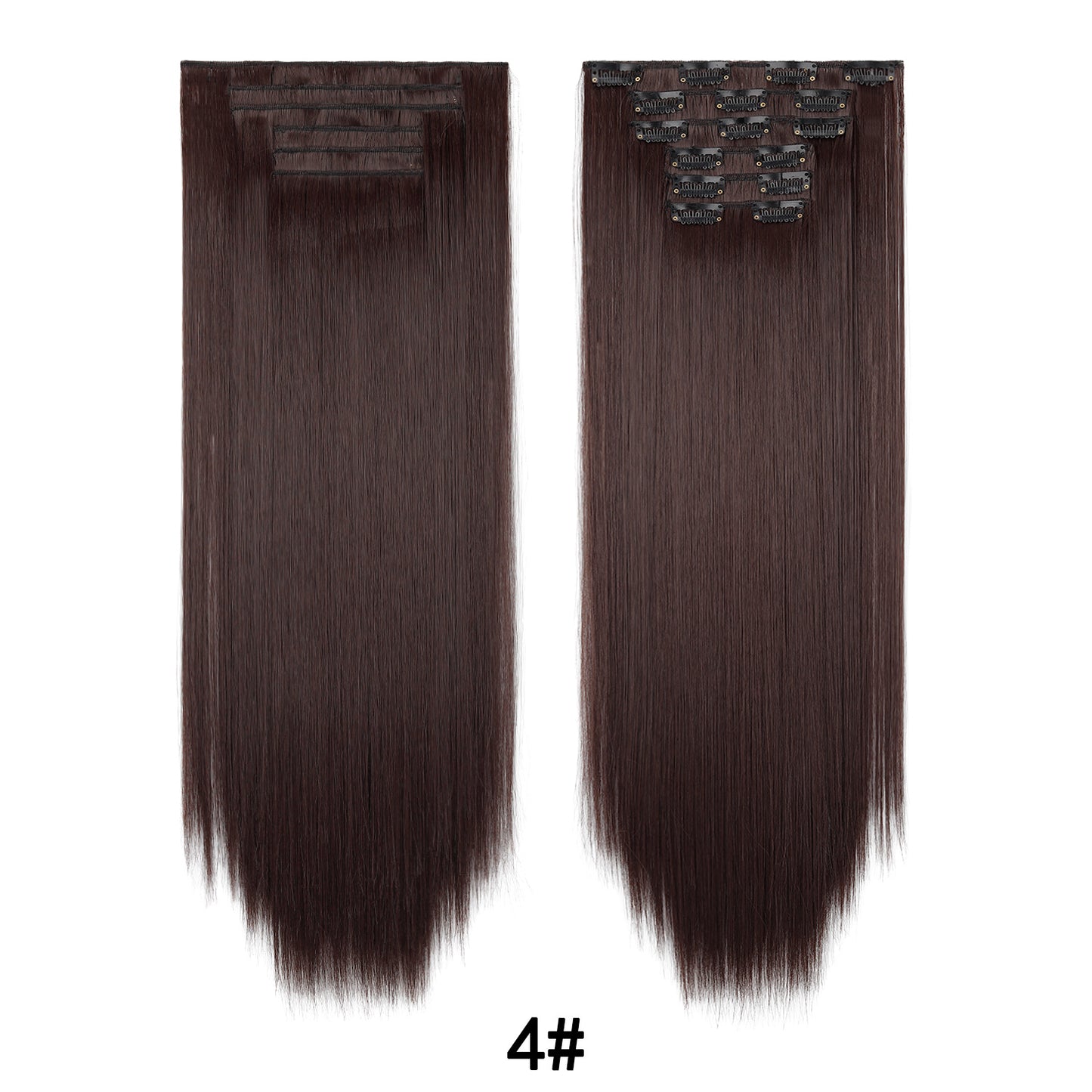 6-Piece Clip Hair Extension Set