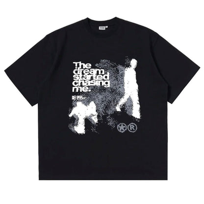 Mens Cotton Short Sleeve Tshirts with Print