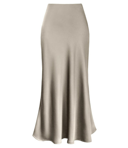 Elegant High Waist Fishtail Skirt