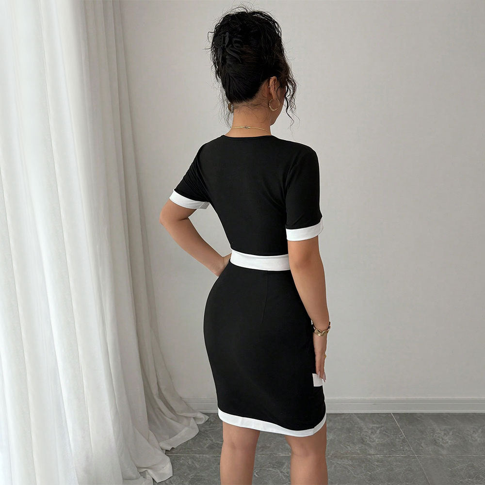 European and American French style light luxury dress