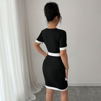 European and American French style light luxury dress