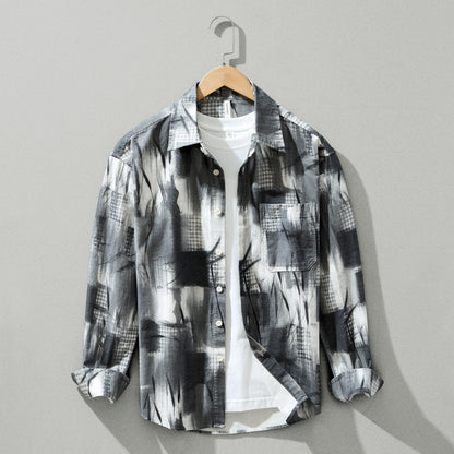 Long Sleeve  Printed Shirt top