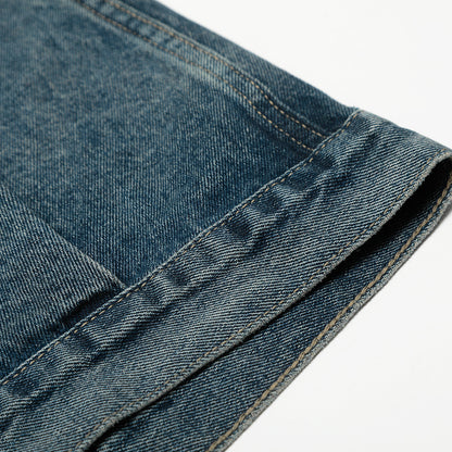 Korte denimjack voor heren