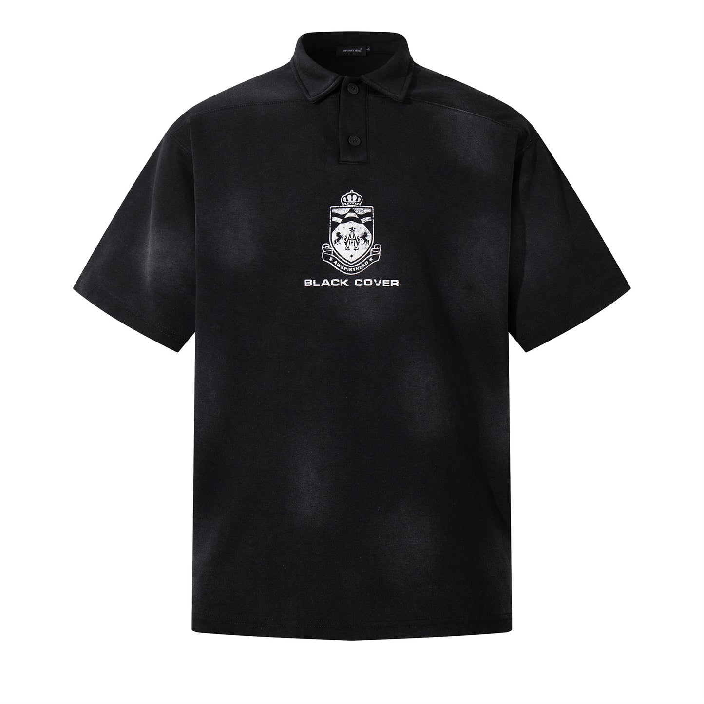 Summer Casual Loose Unisex Polo Shirt with Turn-Down Collar