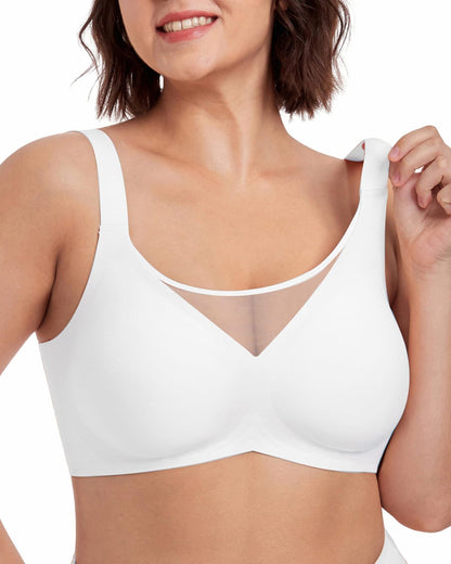 Seamless Wireless Minimizer Bra