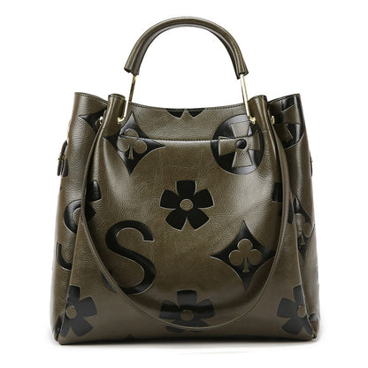 Retro Bucket Bag for Women