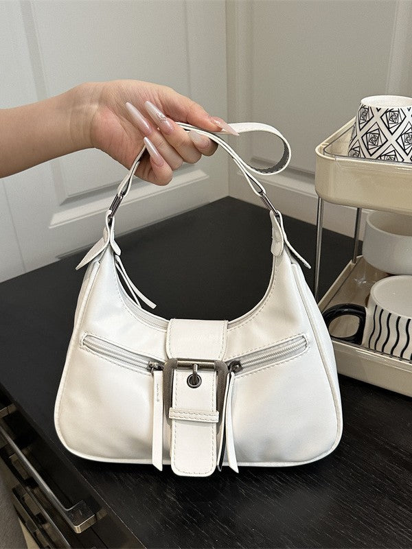 Retro Crescent Shoulder Bag