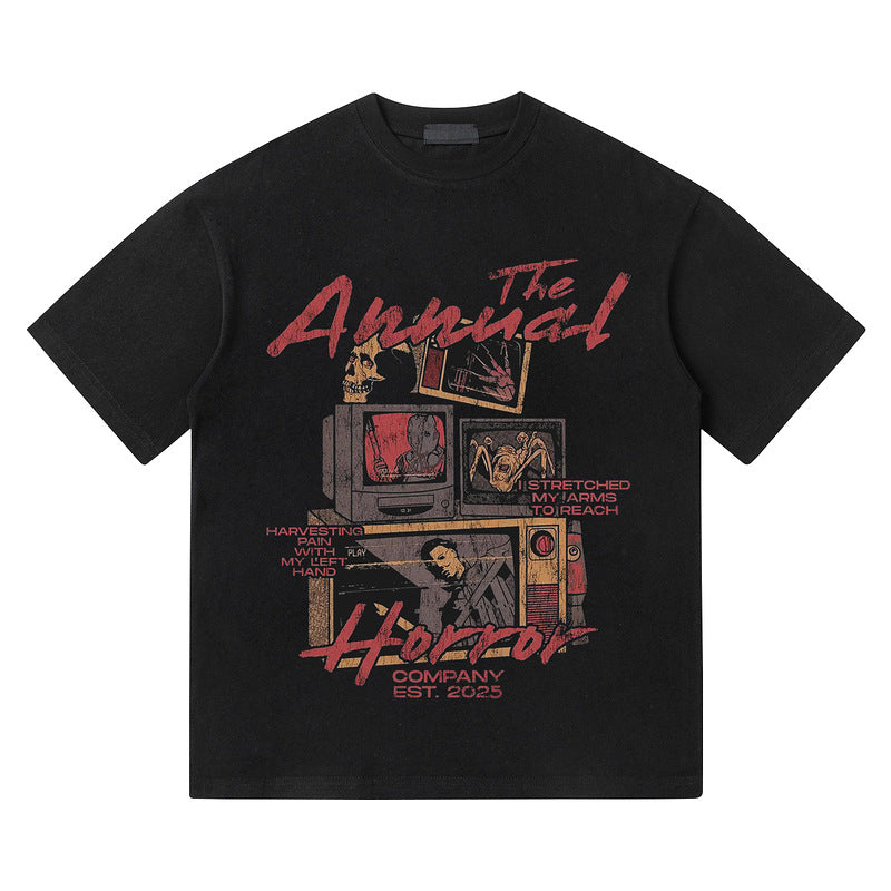 Short Sleeve T-Shirt Men's Crew Neck Summer Tee